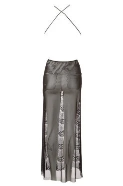 Cottelli Lingerie Nuisette Longue Miranda -Boutique Obsessive 2715139 2