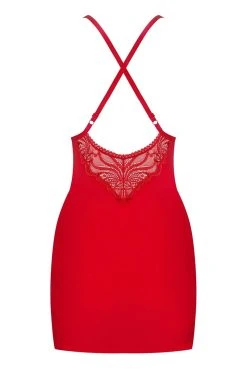 Obsessive Nuisette 828-CHE Rouge 7 Obsessive Nuisette 828-CHE Rouge -Boutique Obsessive 828 che rouge 1