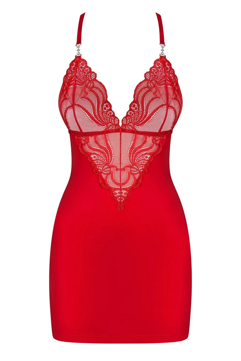 Obsessive Nuisette 828-CHE Rouge 3 Obsessive Nuisette 828-CHE Rouge â Image 3