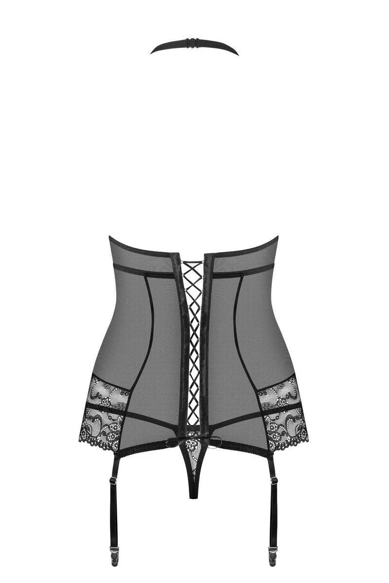 Obsessive Guêpière 838-COR Noire 4 Obsessive Guêpière 838-COR Noire – Image 4