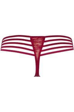 Axami String Prune V-9438 -Boutique Obsessive 9438 back