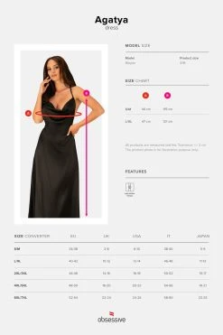 Obsessive Robe Longue Agatya -Boutique Obsessive agatya dress