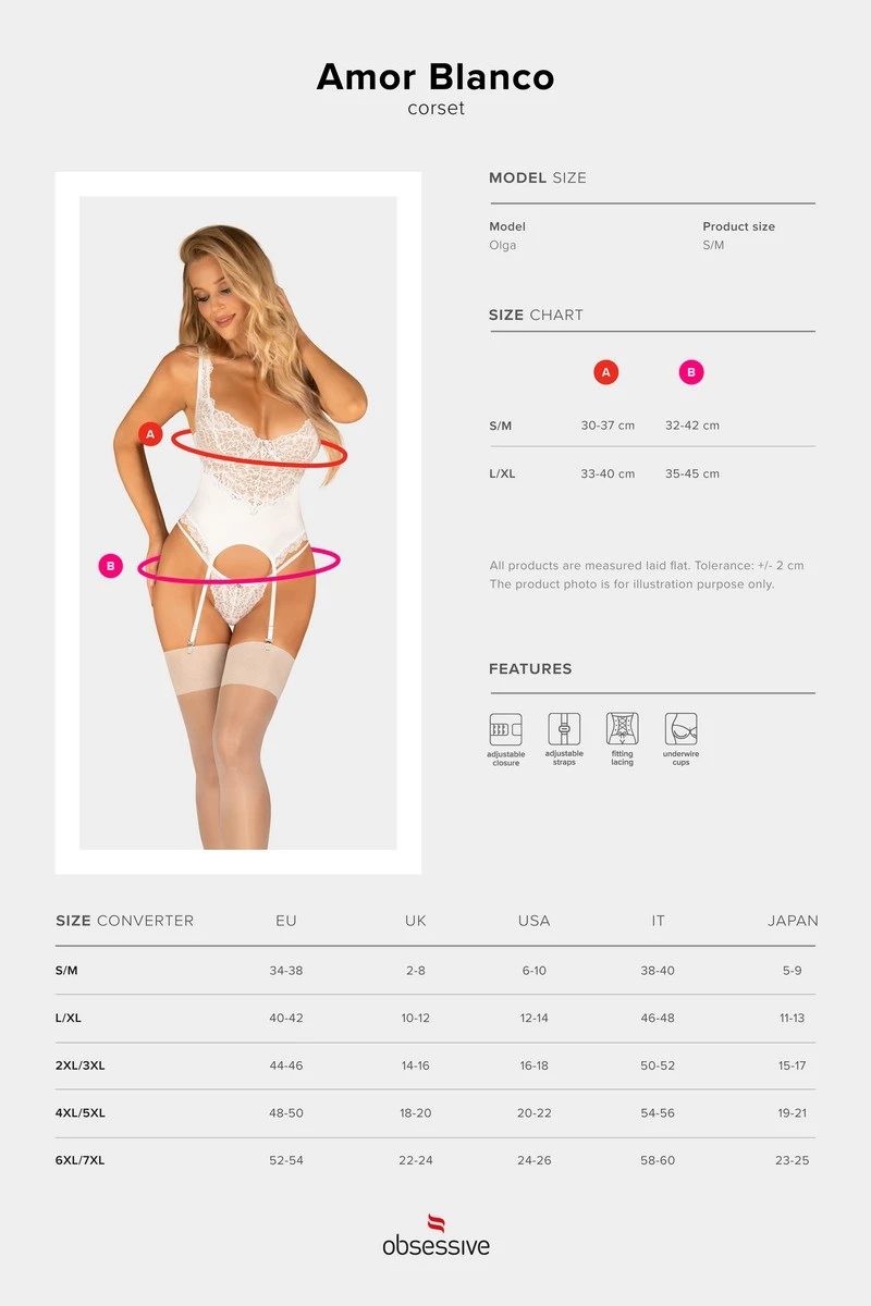 Obsessive Corset Amor Blanco 5 Obsessive Corset Amor Blanco – Image 5