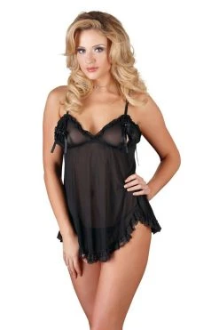 Cottelli Lingerie Babydoll Ava 7 Cottelli Lingerie Babydoll Ava -Boutique Obsessive ava cottelli 1