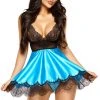 Beauty Night Babydoll Eve Bleu