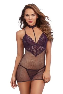 Dreamgirl Nuisette Résille + Dentelle