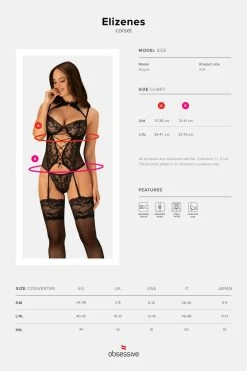 Obsessive Guêpière Elizenes 9 Obsessive Guêpière Elizenes -Boutique Obsessive elizenes corset