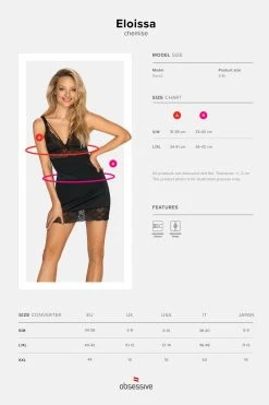 Obsessive Nuisette Eloissa -Boutique Obsessive eloissa chemise