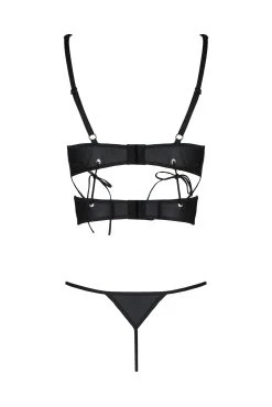 Passion Lingerie Ensemble Bustier Francesca -Boutique Obsessive francesca ensemble 2