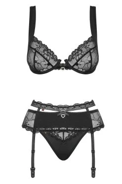 Obsessive Ensemble Heartina Noir -Boutique Obsessive heartina ensemble noir 1