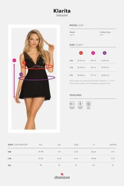 Obsessive Nuisette Klarita 9 Obsessive Nuisette Klarita -Boutique Obsessive klarita babydoll luxuryalley