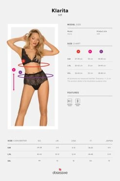 Obsessive Ensemble 2 Pièces Klarita -Boutique Obsessive klarita set luxuryalley