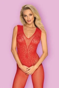 Obsessive Combinaison Rouge N112