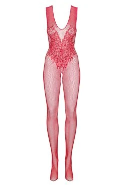 Obsessive Combinaison Rouge N112 2 Obsessive Combinaison Rouge N112 -Boutique Obsessive n112 luxuryalley 5