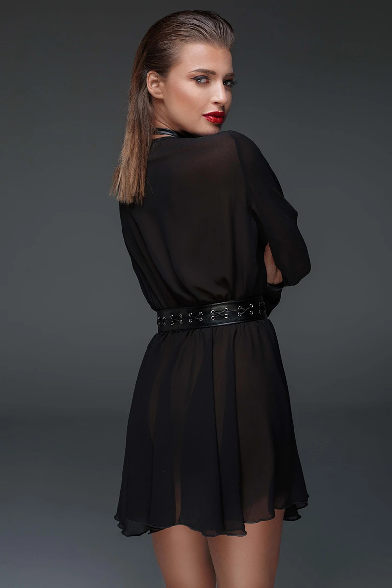 Noir Handmade Robe Muse F150 2 Noir Handmade Robe Muse F150 – Image 2