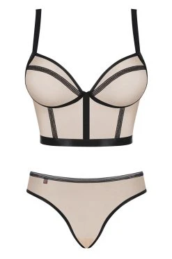 Obsessive Ensemble Bustier Nudelia -Boutique Obsessive nudelia set obsessive 1