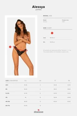 Obsessive Culotte Alessya 9 Obsessive Culotte Alessya -Boutique Obsessive obsessive alessya panties new sizes