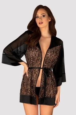 Obsessive Déshabillé Allunes 8 Obsessive Déshabillé Allunes -Boutique Obsessive obsessive allunes peignoir