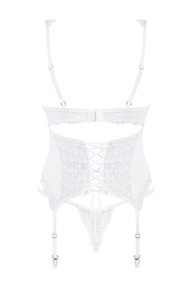 Obsessive Corset Amor Blanco 4 Obsessive Corset Amor Blanco – Image 4