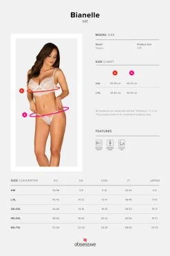 Obsessive Ensemble Bianelle 11 Obsessive Ensemble Bianelle -Boutique Obsessive obsessive bianelle set