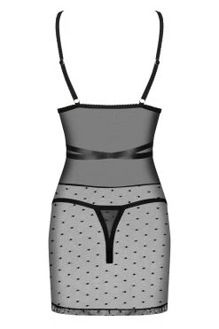 Obsessive Nuisette à Pois Bowessa 7 Obsessive Nuisette à Pois Bowessa -Boutique Obsessive obsessive bowessa chemise back packshot