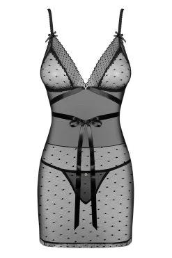 Obsessive Nuisette à Pois Bowessa 6 Obsessive Nuisette à Pois Bowessa -Boutique Obsessive obsessive bowessa chemise packshot