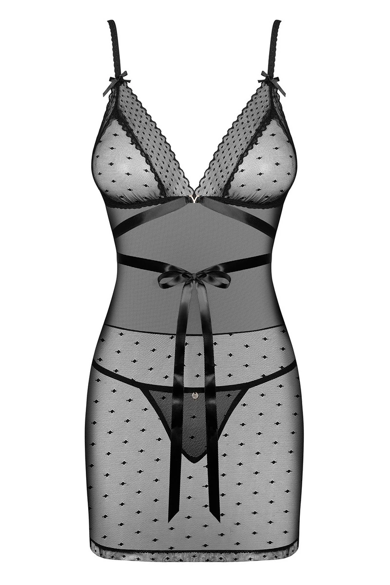 Obsessive Nuisette à Pois Bowessa 3 Obsessive Nuisette à Pois Bowessa – Image 3