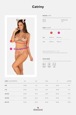 Obsessive Costume Sexy Catriny 9 Obsessive Costume Sexy Catriny -Boutique Obsessive obsessive catriny