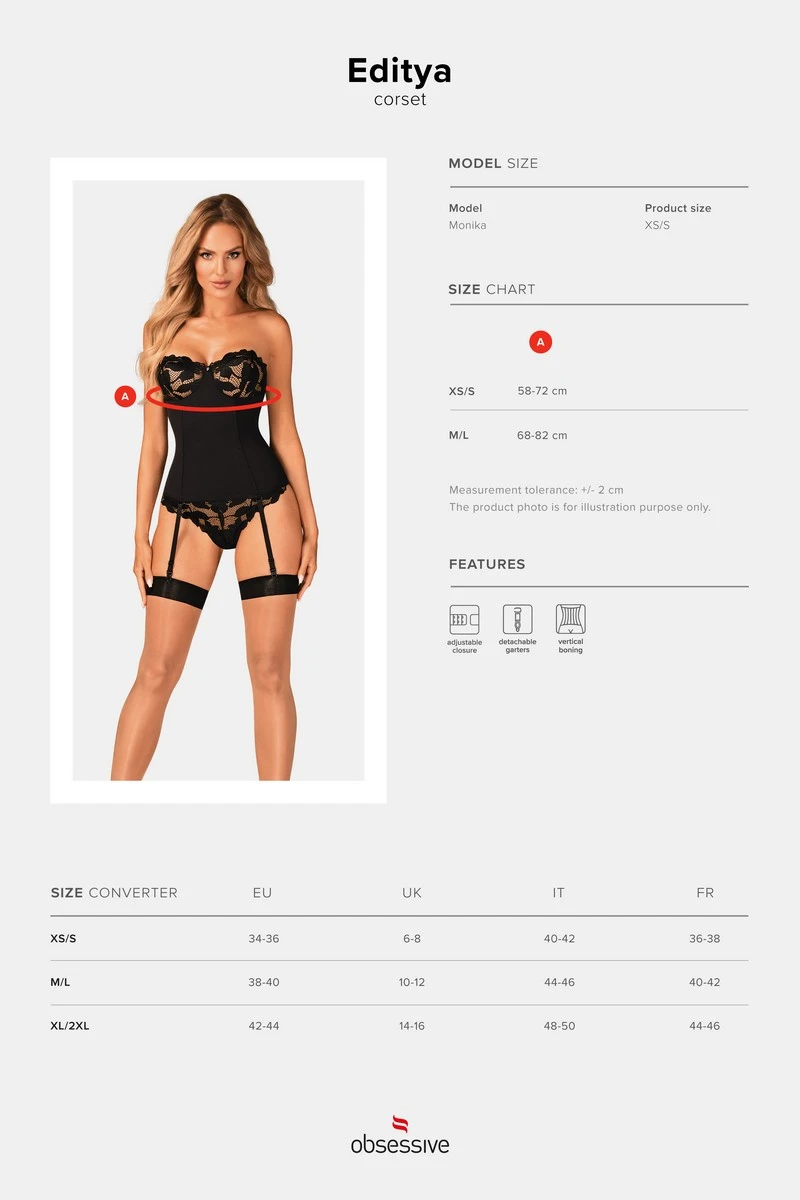 Obsessive Corset Noir Editya 5 Obsessive Corset Noir Editya – Image 5