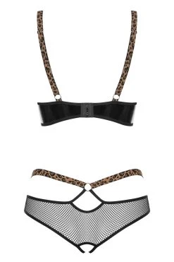 Obsessive Ensemble Sexy Electricia 7 Obsessive Ensemble Sexy Electricia -Boutique Obsessive obsessive electricia crotchless set back packshot