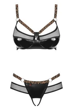 Obsessive Ensemble Sexy Electricia 6 Obsessive Ensemble Sexy Electricia -Boutique Obsessive obsessive electricia crotchless set packshot