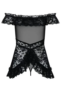 Obsessive Nuisette Flores 7 Obsessive Nuisette Flores -Boutique Obsessive obsessive flores black back