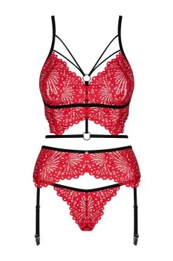 Obsessive Ensemble Jarretelles Mettia 9 Obsessive Ensemble Jarretelles Mettia -Boutique Obsessive obsessive mettia set packshot