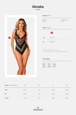 Obsessive Body Dentelle Olvidia 11 Obsessive Body Dentelle Olvidia -Boutique Obsessive obsessive olvidia teddy