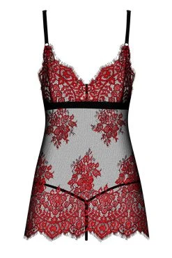 Obsessive Babydoll Redessia -Boutique Obsessive obsessive redessia babydoll back packshot