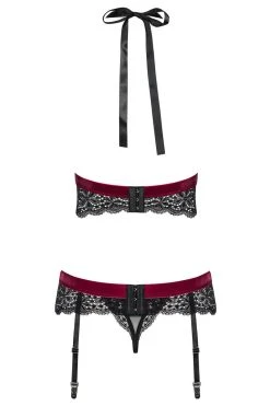 Obsessive Ensemble Jarretelles Rossita 8 Obsessive Ensemble Jarretelles Rossita -Boutique Obsessive obsessive rossita set back packshot