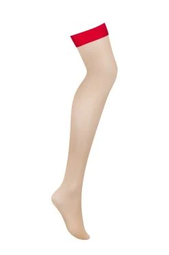 Obsessive Bas Rouges S814 5 Obsessive Bas Rouges S814 -Boutique Obsessive obsessive s814 stockings red pwf