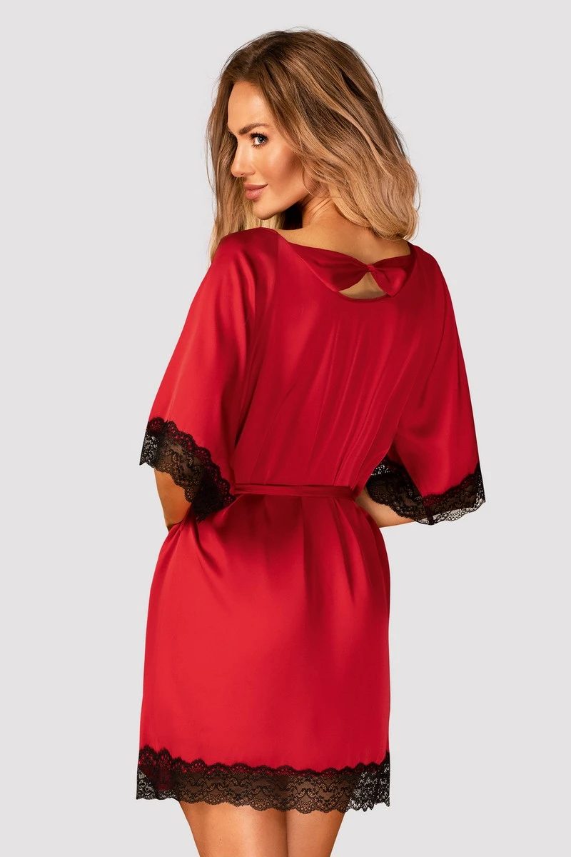 Obsessive Déshabillé Sensuelia Rouge 2 Obsessive Déshabillé Sensuelia Rouge – Image 2