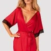 Obsessive Déshabillé Sensuelia Rouge