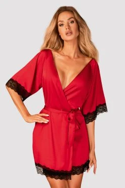 Obsessive Déshabillé Sensuelia Rouge