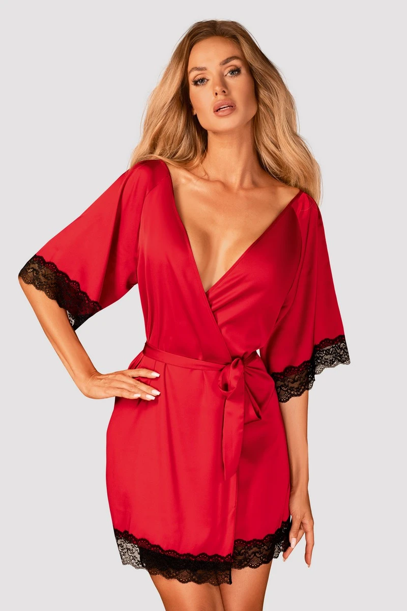 Obsessive Déshabillé Sensuelia Rouge 1 Obsessive Déshabillé Sensuelia Rouge