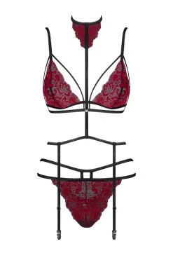 Obsessive Ensemble Jarretelles Sugestina 9 Obsessive Ensemble Jarretelles Sugestina -Boutique Obsessive obsessive sugestina set packshot