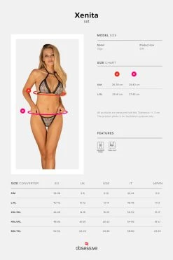 Obsessive Ensemble Léopard Xenita -Boutique Obsessive obsessive xenita set size 5