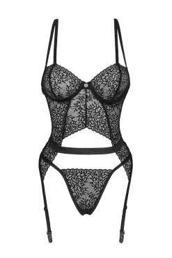 Obsessive Corset Noir Yaskana 7 Obsessive Corset Noir Yaskana -Boutique Obsessive obsessive yaskana corset packshot