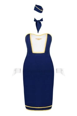 Obsessive Costume D'hotesse De L'air Stewardess 7 Obsessive Costume D'hotesse De L'air Stewardess -Boutique Obsessive obsssive stewardess uniform pwf