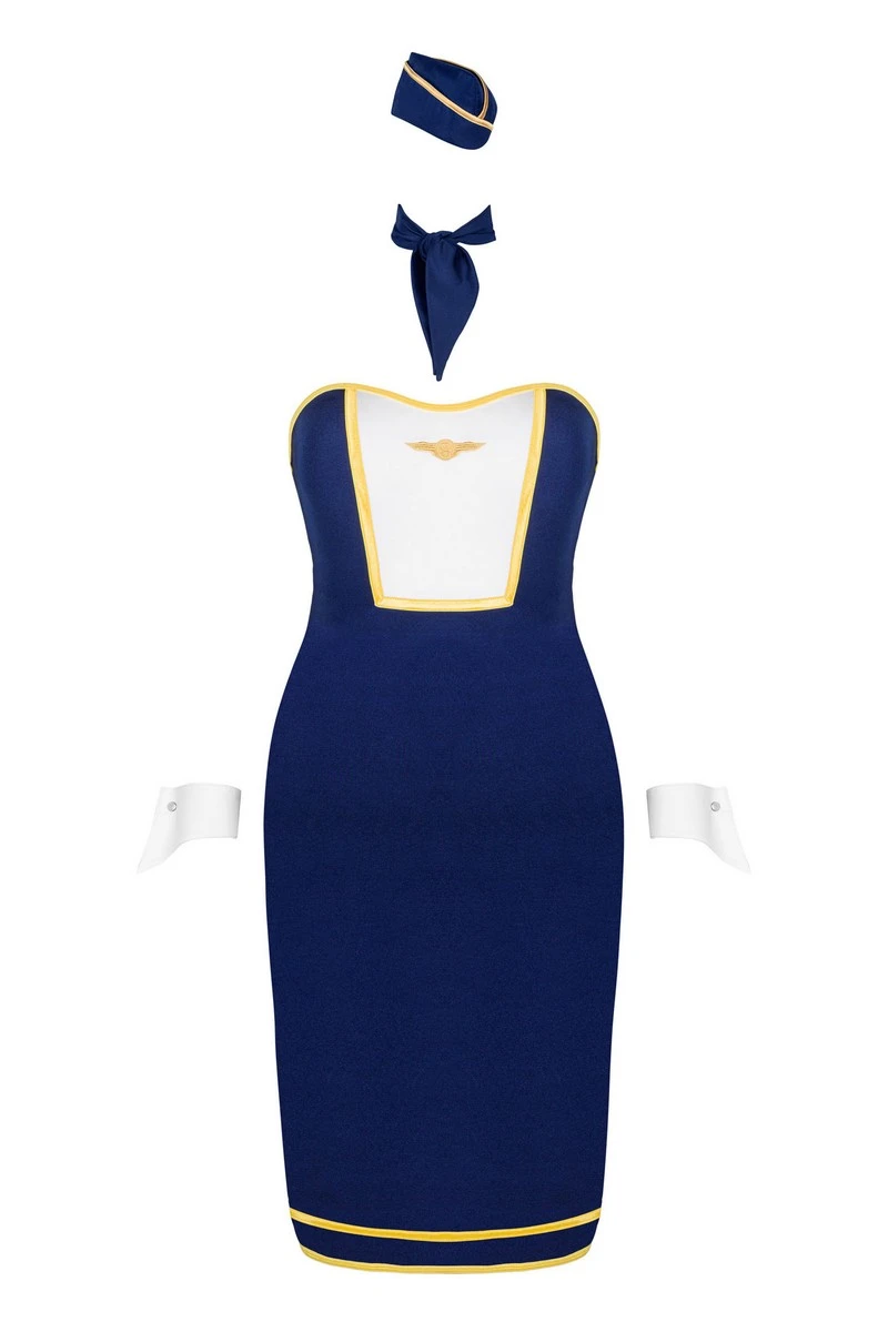 Obsessive Costume D'hotesse De L'air Stewardess 3 Obsessive Costume D'hotesse De L'air Stewardess – Image 3