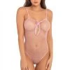 Rene Rofe Body Tulle Rose