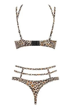 Obsessive Ensemble Léopard Selvy -Boutique Obsessive selvy ensemble 1