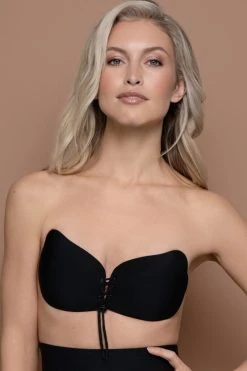 Bye Bra Soutien-gorge Adhésif Noir