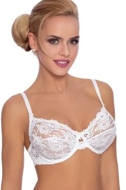 Roza Soutien-gorge Emboîtant Sisi Blanc